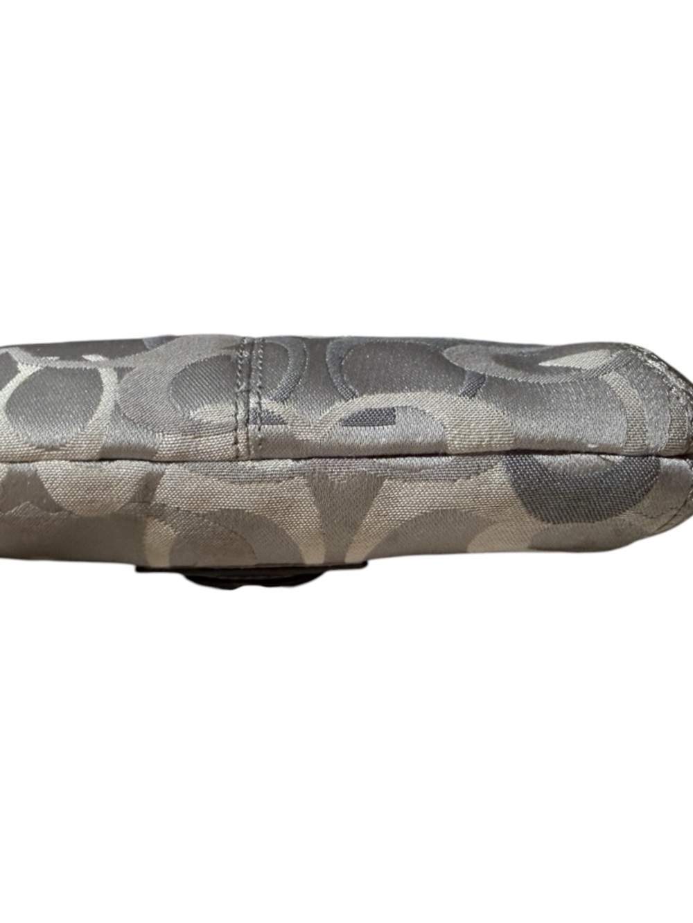 Coach Legacy Signature Optic Turnlock Flap Wristlet - Picture 3 of 13